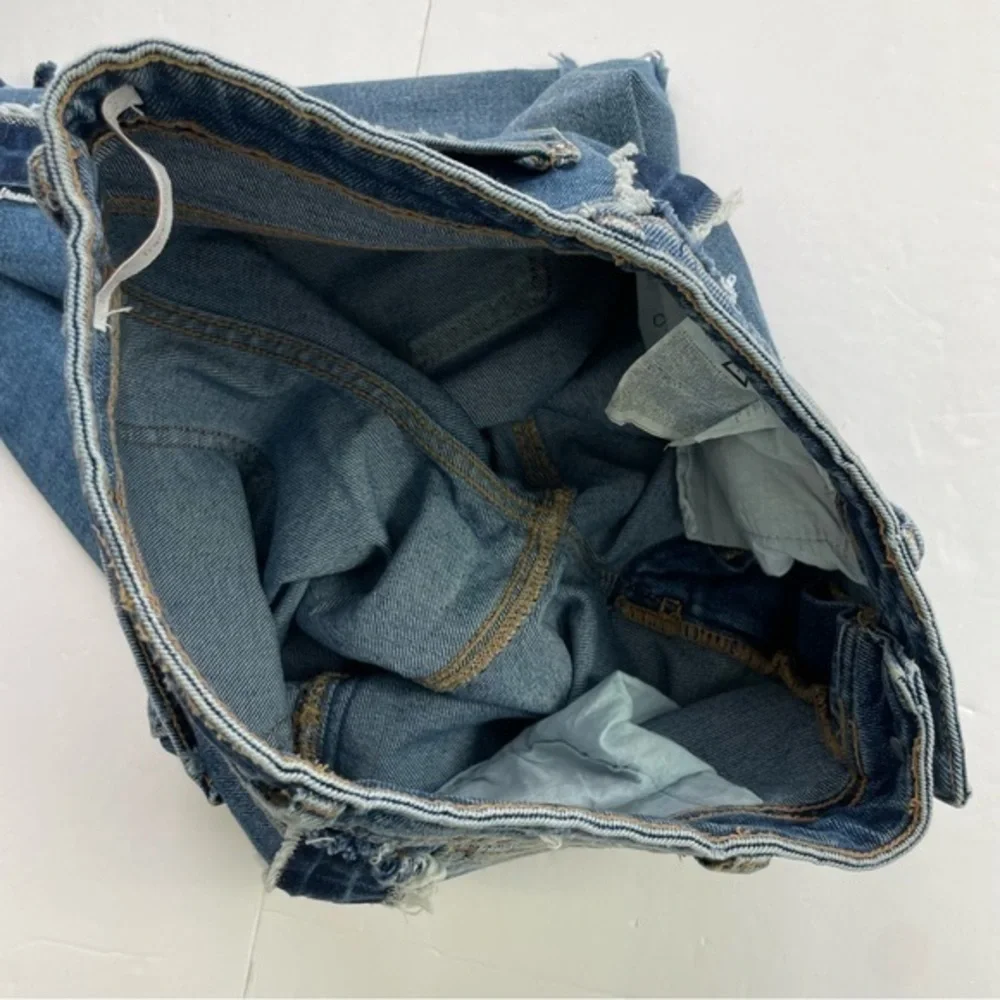 Zara Raw Hem Side Stripe Skinny Ankle‎ Jeans